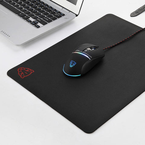 Motospeed V30 Wired Optical USB Gaming Mouse + CK108 104 Keys Mechanical Gaming Wired Keyboard Blue Switch + 3D P40 Super Smooth Silica Gel Mouse Pad