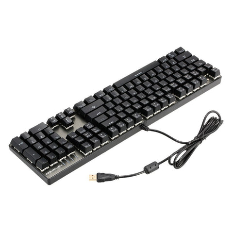 Motospeed V30 Wired Optical USB Gaming Mouse + Inflictor CK104 Blue Switches Tactile Mechanical Esport Gaming Game Keyboard