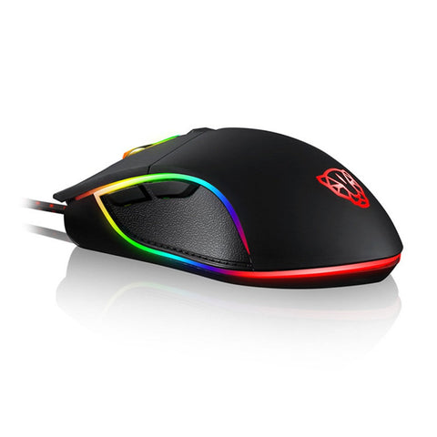 Motospeed V30 Wired Optical USB Gaming Mouse + Inflictor CK104 Blue Switches Tactile Mechanical Esport Gaming Game Keyboard