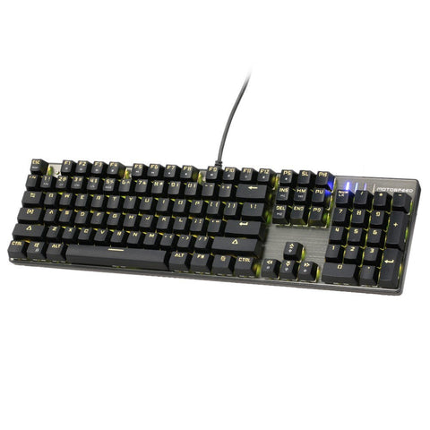Motospeed V30 Wired Optical USB Gaming Mouse + Inflictor CK104 Blue Switches Tactile Mechanical Esport Gaming Game Keyboard