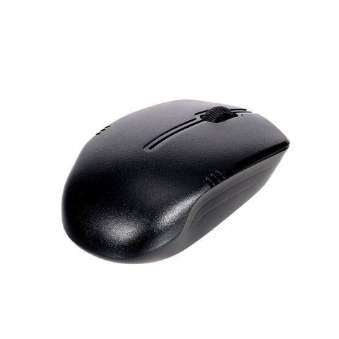 2.4G Wireless Keyboard and Optical Mouse Combo Wireless Silent Keyboard 2.4G Optical Mouse for Home Office Use Black
