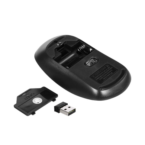 KM901 Keyboard Mouse Combo 2.4G Wireless 78 Key Mini Keyboard and Mouse Set Portable Office Combo