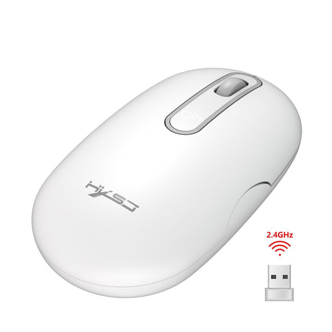 HXSJ T15 2.4G Wireless Charging Mouse Automatic Sleep Wireless Mute Office Mouse with Adjustable DPI