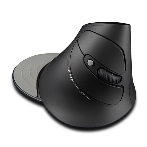 ZELOTES F-17 Vertical Mouse 2.4GHz Wireless Gaming Mouse 6 Keys Ergonomic Optical Mice with 3 Adjustable DPI for PC Laptop