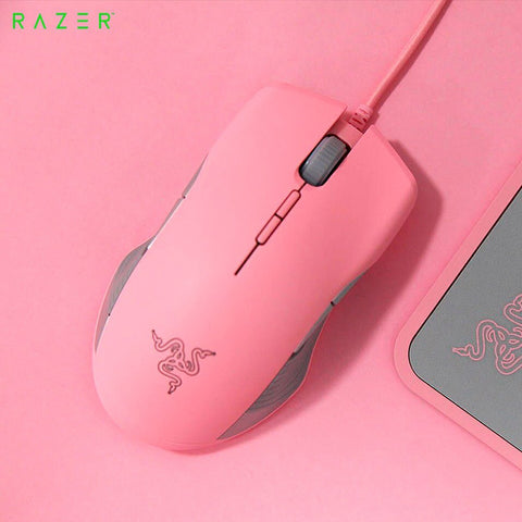 Razer Lancehead Tournament Edition Wired Gaming Mouse RGB Gaming Mouse Ergonomic Mice with 5G Optical Sensor 16000DPI Pink
