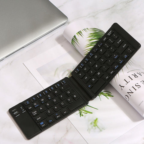 Convenient Folding BT Keyboard Compatibility Intelligent Matching Simple & Compact Long-lasting Battery Life