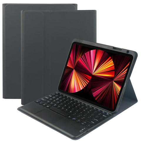 Detachable BT Keyboard Case with Touchpad Compatible with iPad Air3 10.5(2019)/iPad Pro 10.5/iPad 10.2(2019)/iPad 10.2(2020) Black