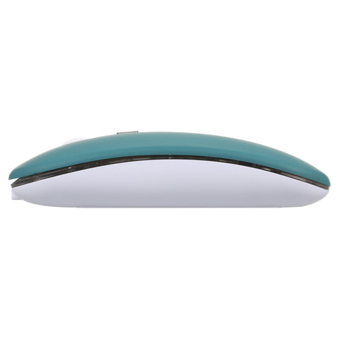 2.4G+BT3.0 Wireless Dual-mode Mouse Mute Office Mouse 3-gear Adjustable DPI Built-in Rechargeable Lithium Battery Light Pink