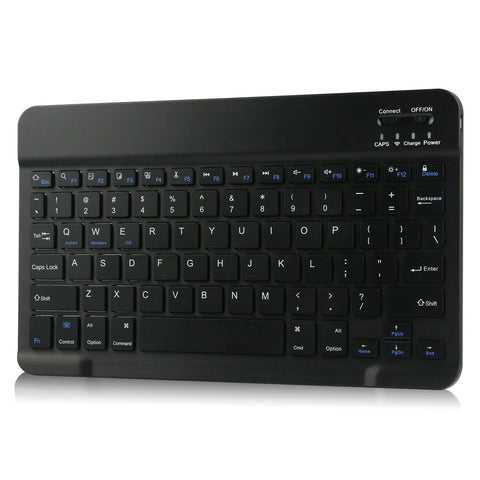 Detachable Tablet Protective Case with BT Keyboard Pen Slot Compatible with Samsung Galaxy Tab A8 10.5 inch SM-X200/SM-X205/SM-X207