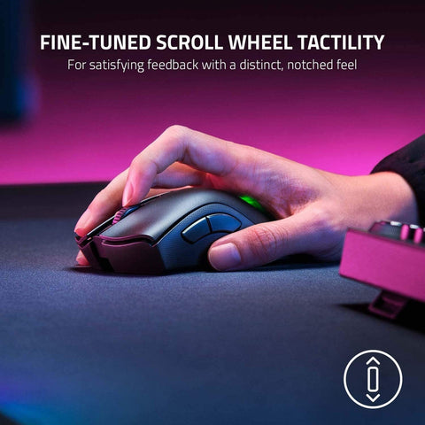 Razer DeathAdder V2 Pro Wireless Mouse with Razer HyperSpeed Wireless Technology 2nd Gen Razer Optical Mouse Switch 20000DPI