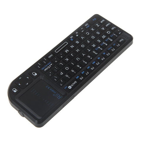 Rii mini X1 Handheld 2.4G Wireless Air Mouse Touchpad gaming keyboard for Phone Android TV Box PC Notebook