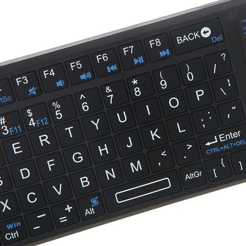 Rii mini X1 Handheld 2.4G Wireless Air Mouse Touchpad gaming keyboard for Phone Android TV Box PC Notebook
