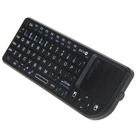 Rii mini X1 Handheld 2.4G Wireless Air Mouse Touchpad gaming keyboard for Phone Android TV Box PC Notebook