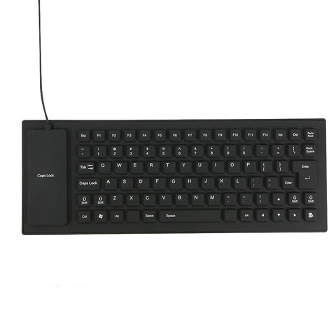 85 Keys Flexible Keyboard USB Interface Foldable and Portable Dustproof Waterproof Quiet