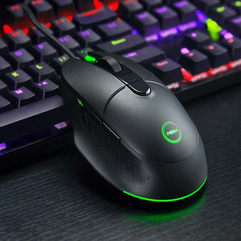 MIIIW 700G RGB Colorful Wired Gaming Mouse 6 Buttons 7200DPI Ergonomic Gamer PC Mouse