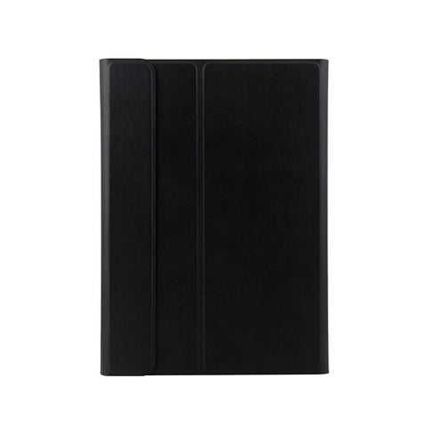 BT3.0 Wireless Keyboard Case Tablet Protective Case for iPad Air1/iPad Air2/iPad Pro 9.7/iPad 9.7(2017/2018) (Black-Black)