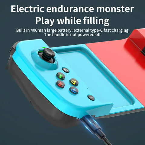 Yisovo Stretchable Game Controller, Mobile Phone Gamepad, Bluetooth 5.0 Wireless Game Console Controller for Android, iOS, PC