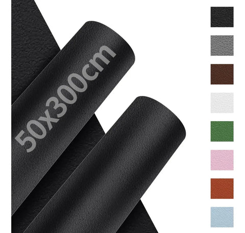 Yisovo Leather Repair Patch Self-Adhesive Leather for Sofa Black Generic