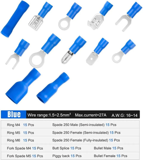 Yisovo 540 Insulated Terminals Conductors Electrical Cable Connector