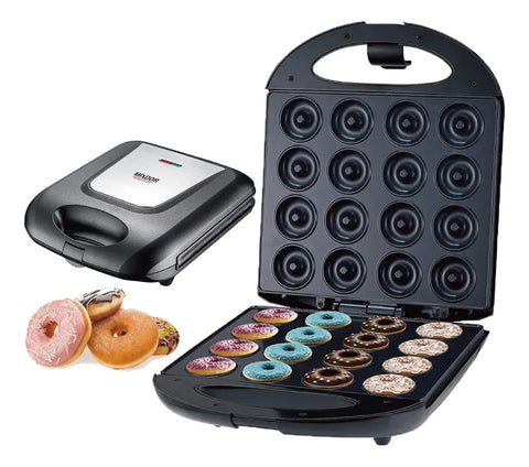 Yisovo Mini Kitchen Donut Machines For 16 Donuts 1400w 16D1400W