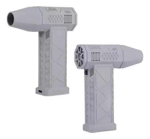Yisovo Mini Turbo Jet Fan 130,000 RPM, T-Shaped Fan, Grey