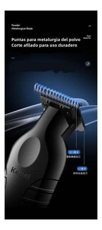 Yisovo Kemei Transborder Barber KM-2299 Electric Hair Clipper Black