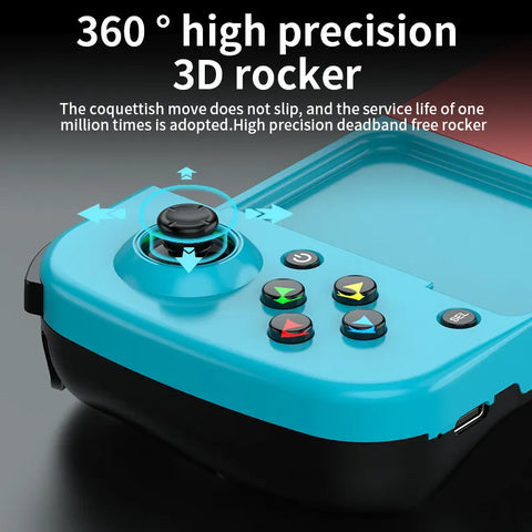 Yisovo Stretchable Game Controller, Mobile Phone Gamepad, Bluetooth 5.0 Wireless Game Console Controller for Android, iOS, PC