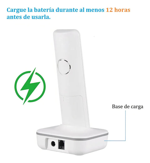 Yisovo D1102b Cordless Phone - White