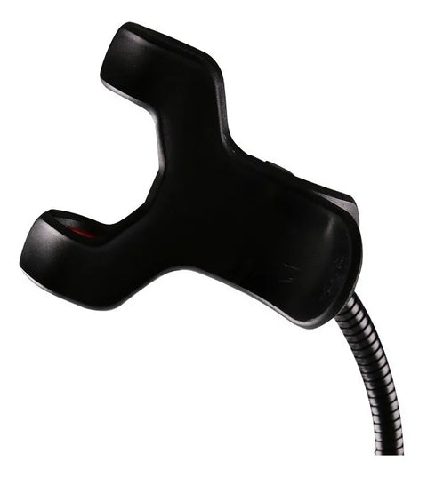 Yisovo Microphone and Phone Tripod Stand with Adjustable Heads, Black
