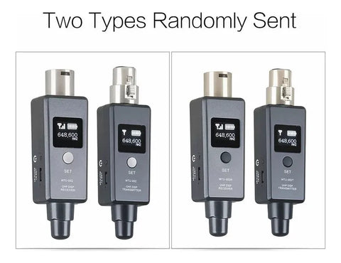 Yisovo UHF DSP Wireless Microphone Transmitter System with Receiver, Black