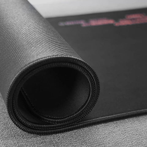 Miiiw Mouse Pad Keyboard Cushion Pad Office Home Desk Mice Mat 800×300mm Large Size Black