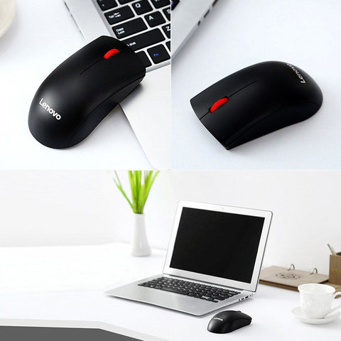 Lenovo M120 Pro Wireless Mouse 2.4GHz Laptop Mouse with USB Receiver