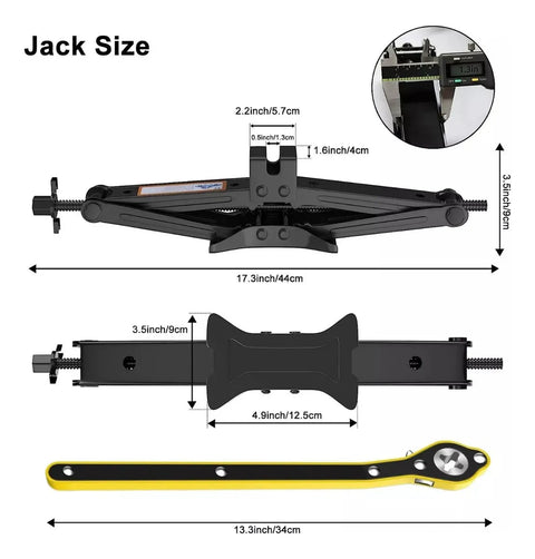 Yisovo Hydraulic Jack for Auto Mechanic Cat Shears (2000 Kg)